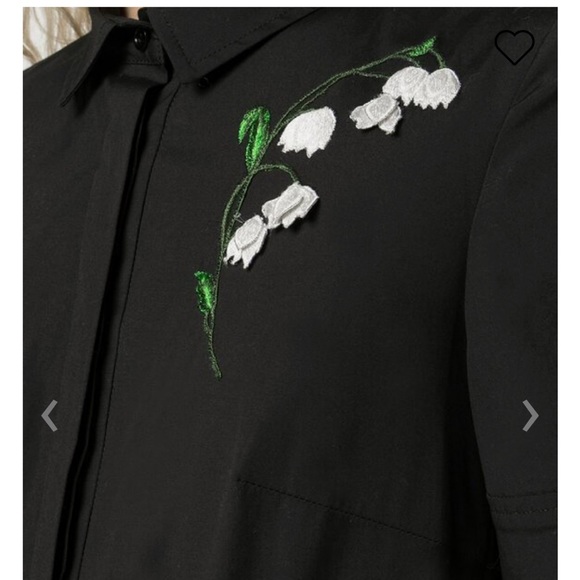 CAROLINA HERRERA
Black Floral Embroidered Short Sleeve Dress - Picture 2 of 11